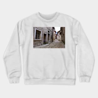 The deserted streets of Erto Crewneck Sweatshirt